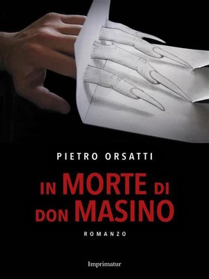 cover image of In morte di don Masino